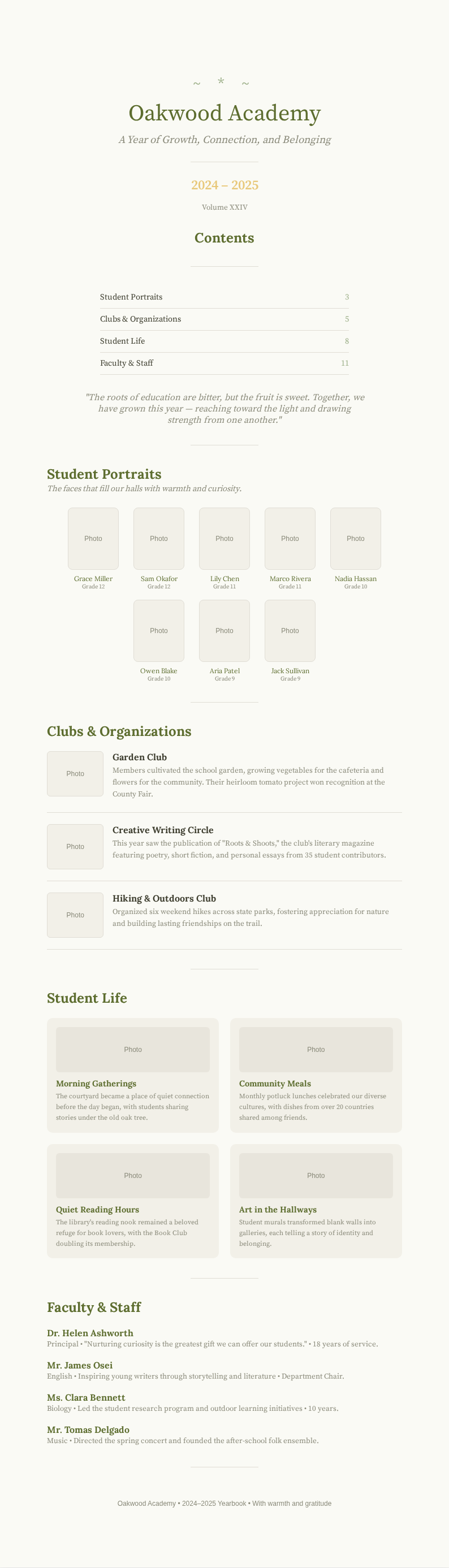 Soft Organic Yearbook